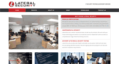Desktop Screenshot of lateralsecurity.com
